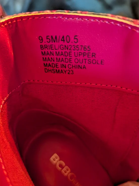 BCBGeneration Briel Ankle Boot in Pink Snake Size 9.5M NIB MSRP $139 - Picture 7 of 8